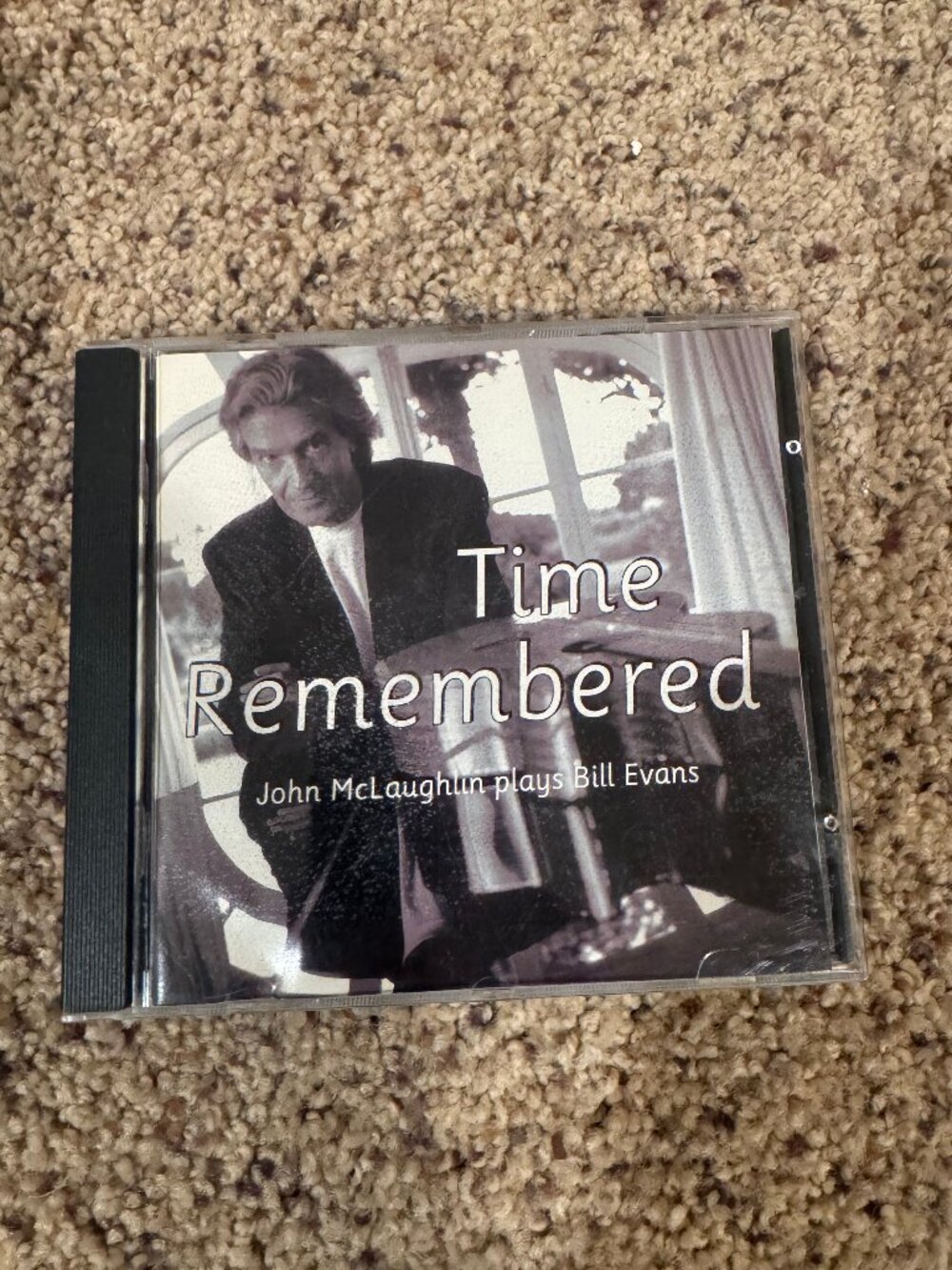 John McLaughlin Time Remembered Plays Bill Evans CD Audio Verve Jazz 1993 Tested